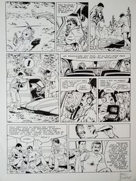 Marc Bourgne - Franck LINCOLN   T3 BREAK-UP - Planche originale