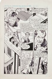 Gil Kane - Superman Special #1 p11 - X-ray & heat vision in action! - Planche originale