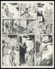 Jean-Claude Mézières - 1976 - Valérian et Laureline - Sur les Terres truquées - Planche 15 - Planche originale