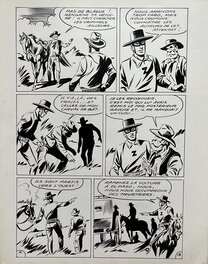 André Oulié - Zorro - Planche originale