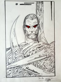 Philippe Druillet - MECHA-SLOANE - Original Illustration