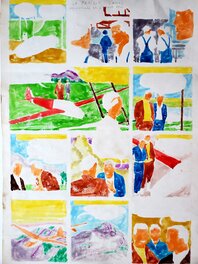 Couleurs au dos de la planche Couleurs au dos de la planche