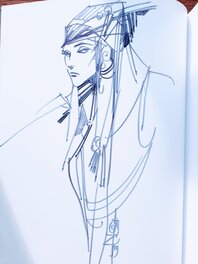 Alex Nino Book Sketch - Mirage