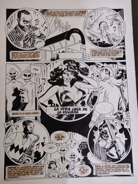 Jordi Bernet - Torpedo ep 45 “L’altra faccia che abbaglia”, page de titre - Planche originale