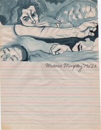 Mannie Murphy - I Never Promised You a Rose Garden (2021) Cover & pg.85 - Original Cover