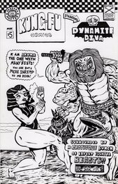 Jasper Jubenvill - Kung-Fu Comics starring Dynamite Diva (2022) Cover - Original Cover
