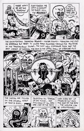 Jasper Jubenvill - Kung-Fu Comics starring Dynamite Diva (2022) pg. 6 - Planche originale