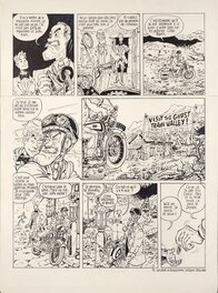 Thierry Bouüaert - Edmund Bell - Le Train Fantôme - Planche originale par Thierry Bouüaert Wilbur H. Duquesnoy - Comic Strip