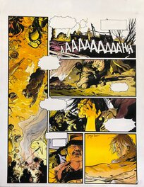 Georges Bess - Le Lama Blanc - Tome 4 - Pl 44 - Planche originale