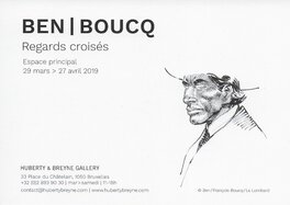 Carton D'INVITATION_BEN / BOUCQ_REGARDS CROISÉS Carton D'INVITATION_BEN / BOUCQ_REGARDS CROISÉS