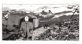 Bastien Vivès - Bastien VIVES - CORTO MALTESE - OCÉAN NOIR - 26 - Original Illustration