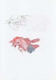Bastien VIVES - Planche originale- Verso - de la page 94 - Dans mes Yeux -
