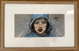 Oeuvre encadrée. Oeuvre encadrée.