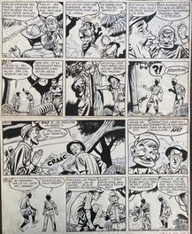 Planche originale - Tiger Joe - La piste de l'ivoire - p.3