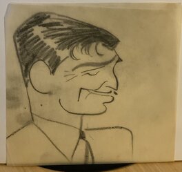 Julius Kroll - Clark Gable - Illustration originale