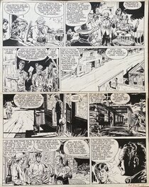 Jean Giraud - Blueberry - L'homme a l'étoile d'argent - T6 p.9 - Planche originale