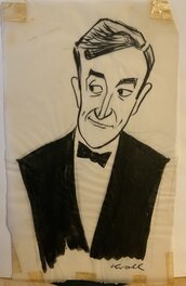 Julius Kroll - Peter Sellers as James Bond in Casino Royale! - Original Illustration