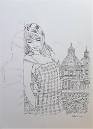 Original Cover - Couv. Une nuit à Rome Tome 2