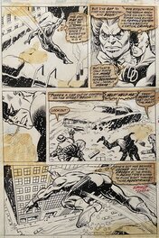George Tuska - Daredevil - Danger Rides the Bitter Wind! - #145 p.2 - Planche originale