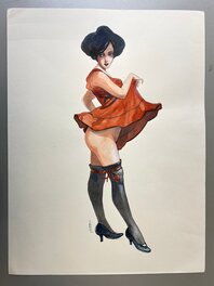 Yannick Corboz - Léna - Illustration originale