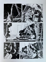 Christophe Chabouté - Chabouté Planche 94 - Moby Dick - Livre Premier - Comic Strip