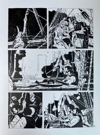 Christophe Chabouté - Chabouté Planche 94 - Moby Dick - Livre Premier - Planche originale