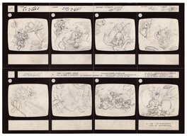 Claude Marin - Les Zinzinsectes - Story-board 2 - Original art