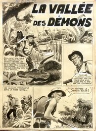 Pierre Dupuis - La Vallée des Démons - Comic Strip