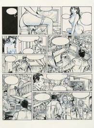 Renaud Garreta - Adieu Calder, Tome 1, Le maître de Benson Gate - planche 15 - Planche originale