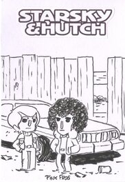 Mickael Roux - Mickaël Roux - Starsky & Hutch - Illustration originale