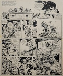 Jean Giraud - 1967 - Blueberry : L'homme au poing d'acier - Planche originale