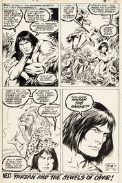 John Buscema - Tarzan - T9 p.31 - Planche originale