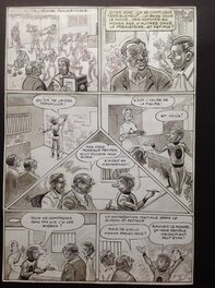 La planche 21 de NOVOPOLIS au format entier de : 32 x 46,5 Cm La planche 21 de NOVOPOLIS au format entier de : 32 x 46,5 Cm