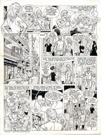 Raymond Reding - Eric CASTEL - PARI GAGNE - Planche originale