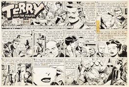 George Wunder - Terry and the pirates - Sunday - 6 Janvier 1963 - Comic Strip