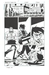 Darwyn Cooke - Darwyn Cooke et J Bone - The Spirit 5 : Media man - Planche originale