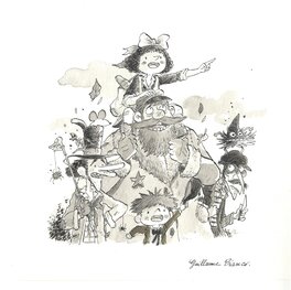 Guillaume Bianco - Guillaume Bianco - Elisabeth - Original Illustration