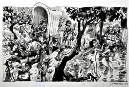 Nicolas Dumontheuil - Big Foot – Illustration originale B – Nicolas Dumontheuil - Original Illustration