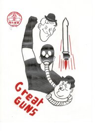 Tom de Pekin - Great Guns 1 - Illustration originale
