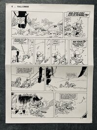 Pierre Seron - Seron - les Petits hommes - Planche originale - Castel Montrigu - T. 43 - Comic Strip