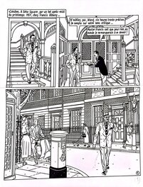 Floc'h - Le Scandale Vera Lindsay page - Planche originale