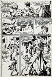 Gil Kane - John Carter, Warlord of Mars - #10 p.9 - Planche originale