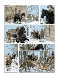 Milan Jovanovic - Les 7 Vies de l’Épervier, le fils d'Ariane, planche 28 - Comic Strip