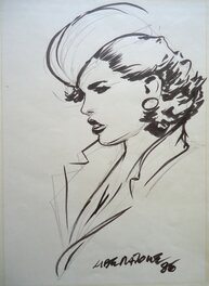 Liberatore - Femme - Illustration originale