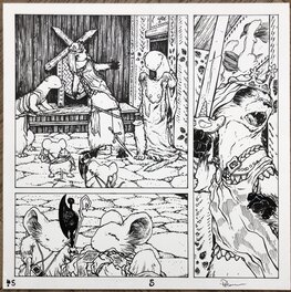 David Petersen - David Petersen - Mouse Guard - The Black Axe - 2012 - #5 p5 - Comic Strip