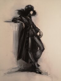Mathieu Lauffray - Raven - Lady Darksee - Original Illustration