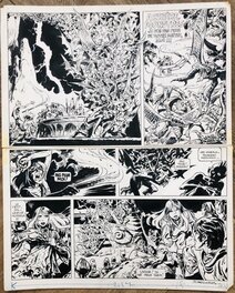 Planche originale - Jean-Claude Mézières - Valérian & Laureline - Les Oiseaux du Maître (5) - 1973 - p18