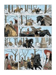 Milan Jovanovic - Les 7 Vies de l’Épervier, le fils d'Ariane, planche 40 - Planche originale