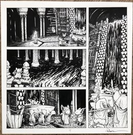 David Petersen - David Petersen - Mouse Guard - Winter 1152 - 2008 - #5 p4 - Comic Strip