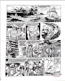 Hermann - Bernard Prince Le Général Satan page 6 - Planche originale